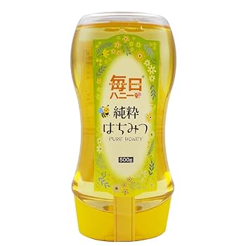 Amazon | 純粋はちみつ 500gx6本 (3kg) 毎日ハニー 天然蜂蜜